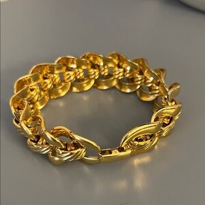Vintage Gold Chain Bracelet